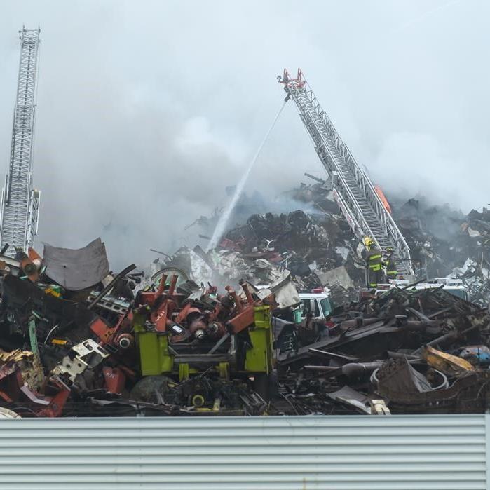 Scrapyard that caught fire should not be located in centre of Saint John, says panel